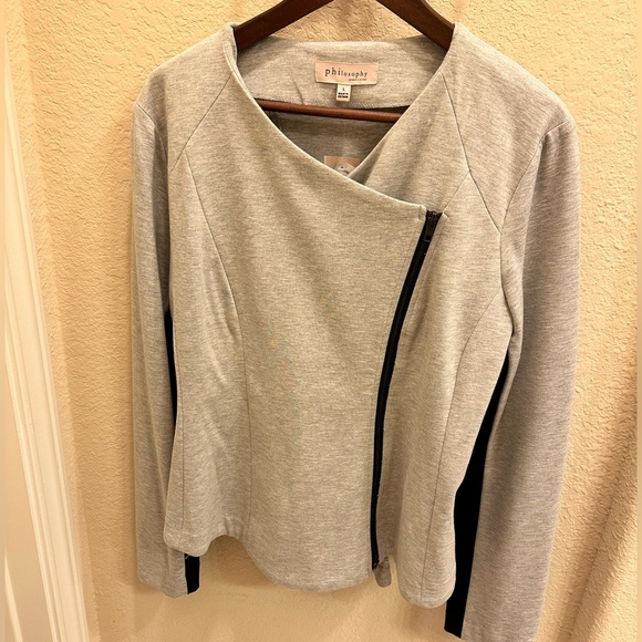 Philosophy Sweaters - NWT Philosophy gray sweater jacket